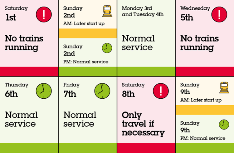  Strike Action October Southeastern Details 