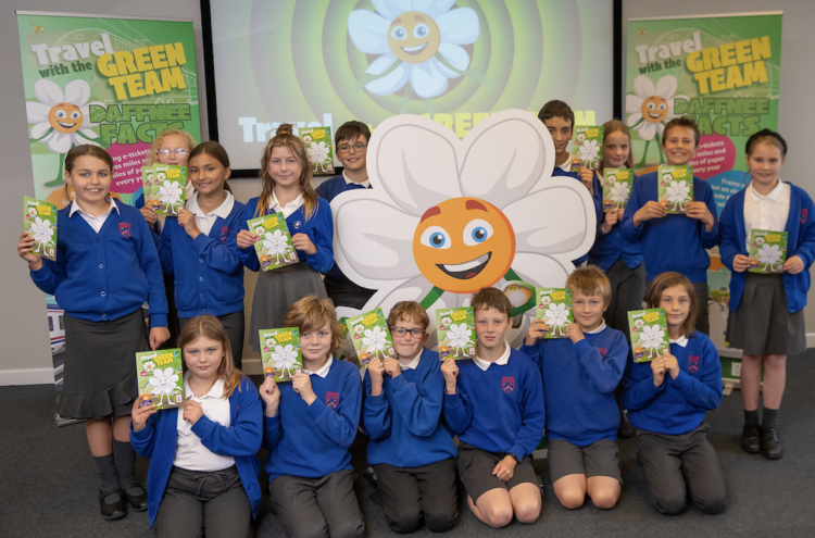  Pupils from Hempland Primary School with the toolkit