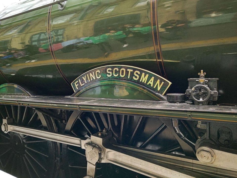 Flying Scotsman at Kings Cross