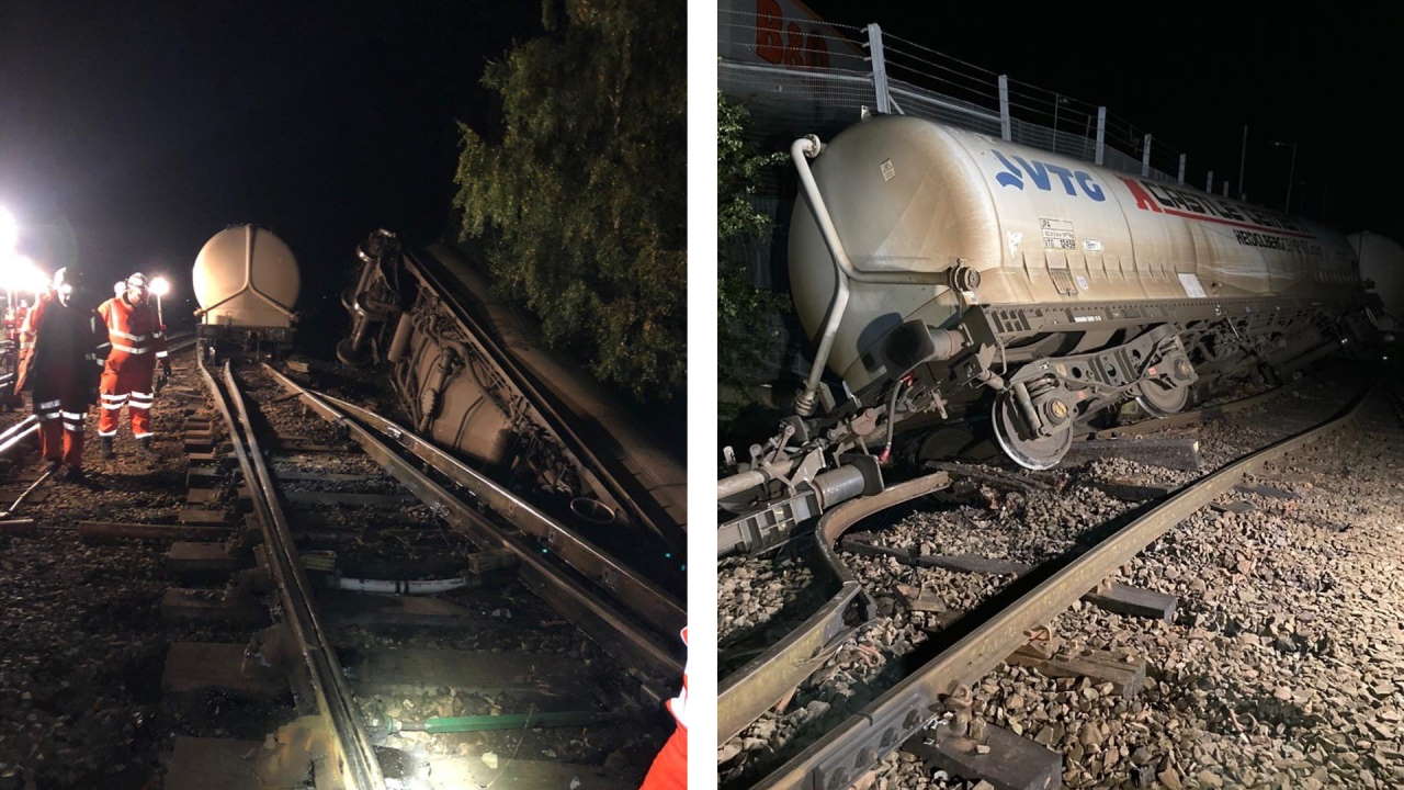 Carlisle Freight train derailment