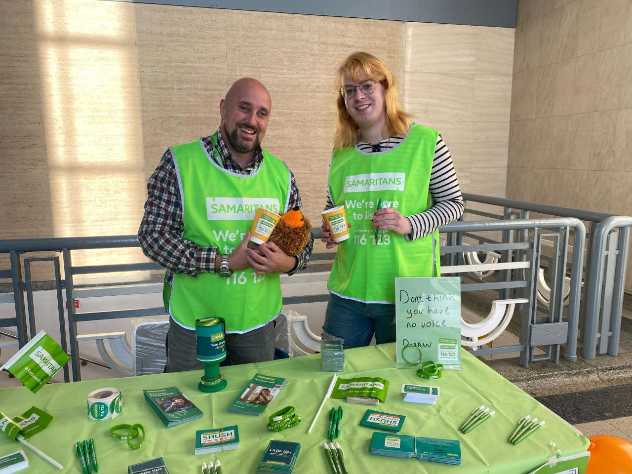 Doncaster station volunteers