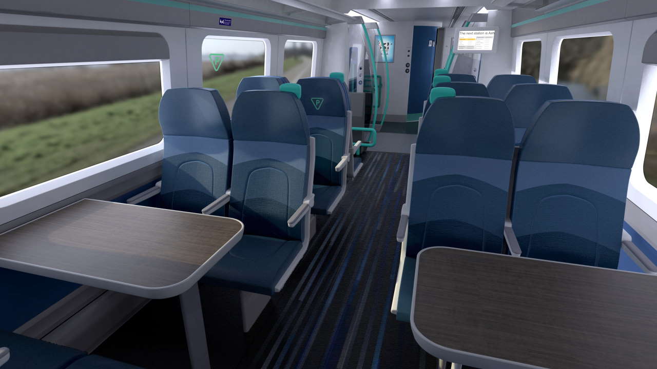 Interior refresh for Javelin trains