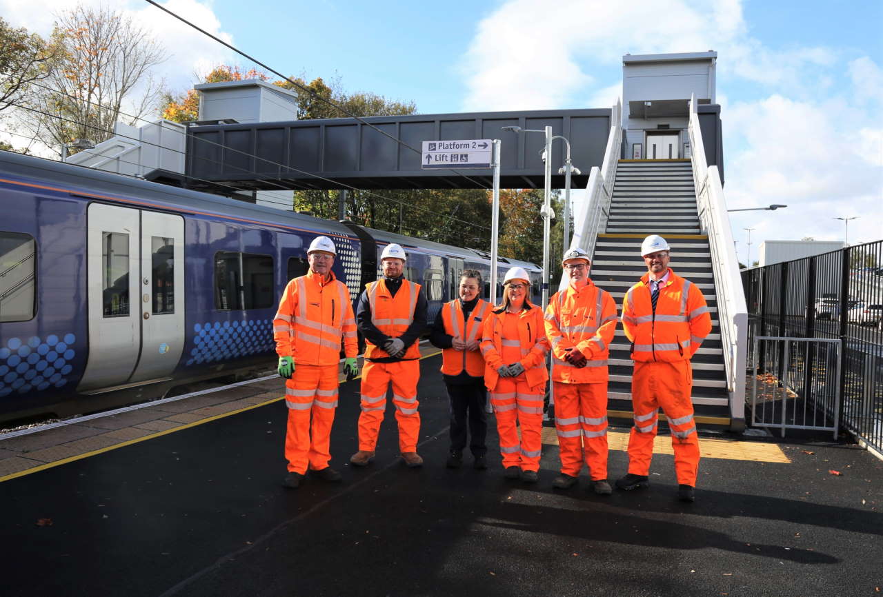 Johnstone station bridges accessibility gap