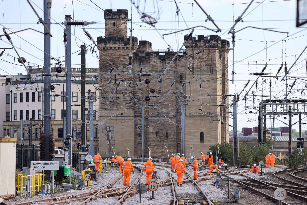 Newcastle track upgrade