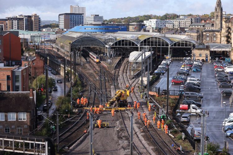 Newcastle track upgrade