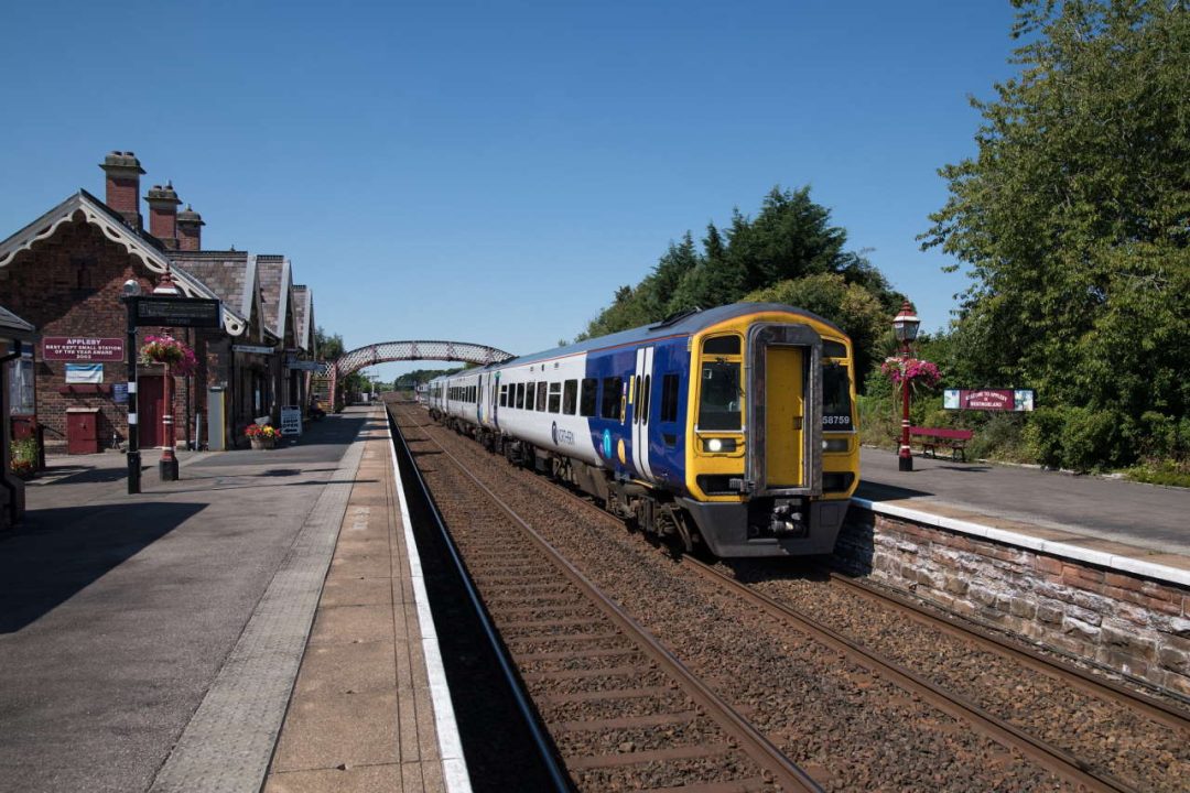 Northern Class 158 at Appleby