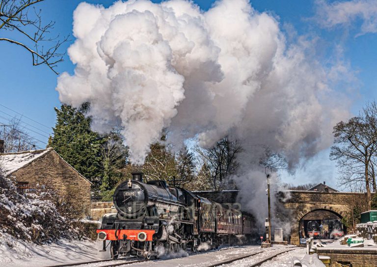 45690 Leander at Haworth