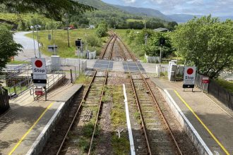 A890 Closure While Work On Strathcarron Level Crossing Takes Place