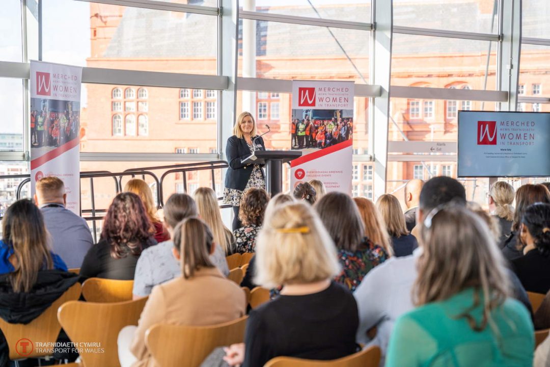 Marie Daly Transport for Wales at Women in Transport launch