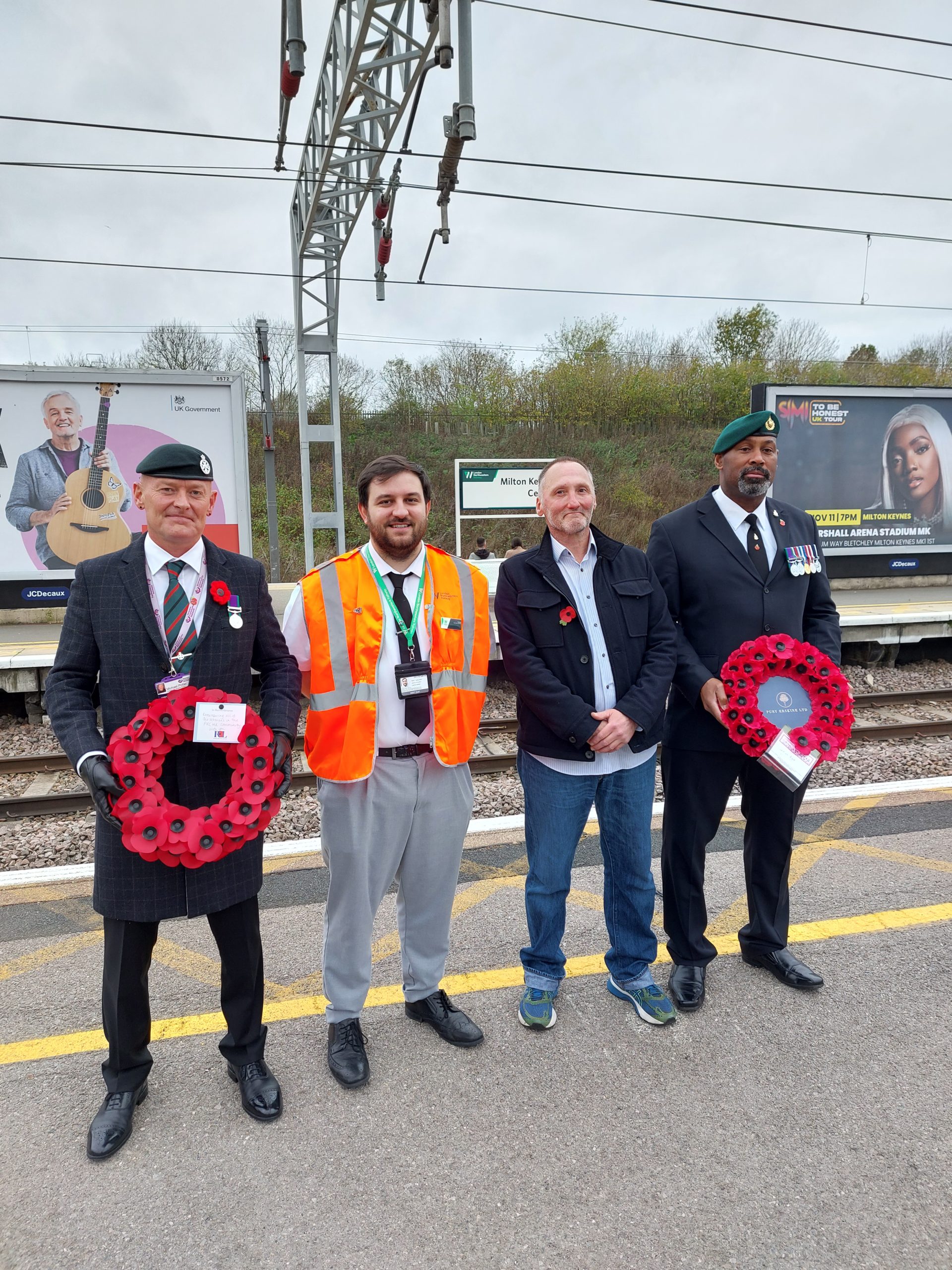 Milton Keynes veterans pay respects