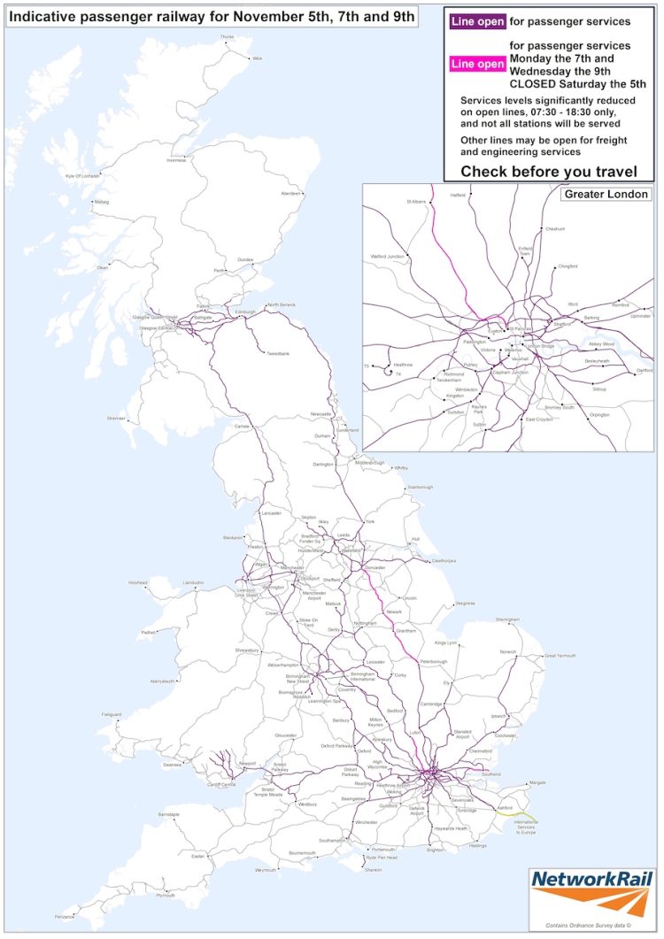 National Industrial Action Disruption Nov 5th 