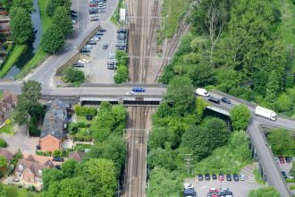 Early 2023 will see a road closure put in place in order to replace the bridge next to Broxbourne station