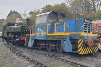 Gwili Steam Railway receives donation of a diesel shunter locomotive from Ford