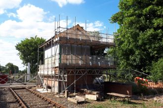 Significant progress made on Mid Norfolk’s Wymondham signal box