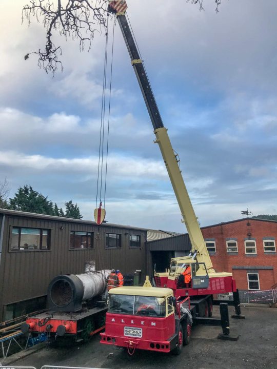 Ring Haw Boiler Lift at Weybourne