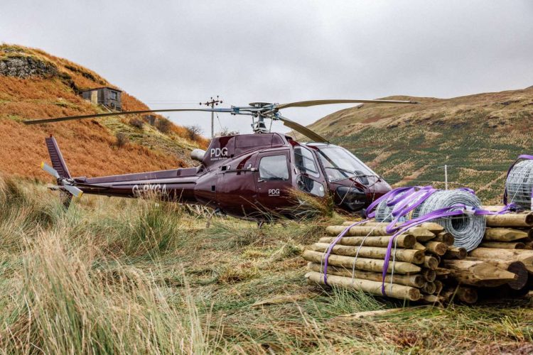 Scotland's Railway - Glen Douglas Helicopter (2)