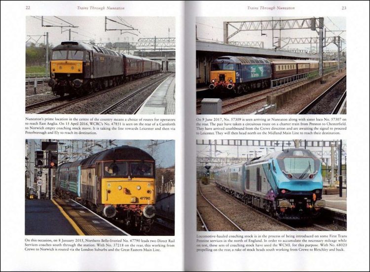 Trains through Nuneaton 22-23