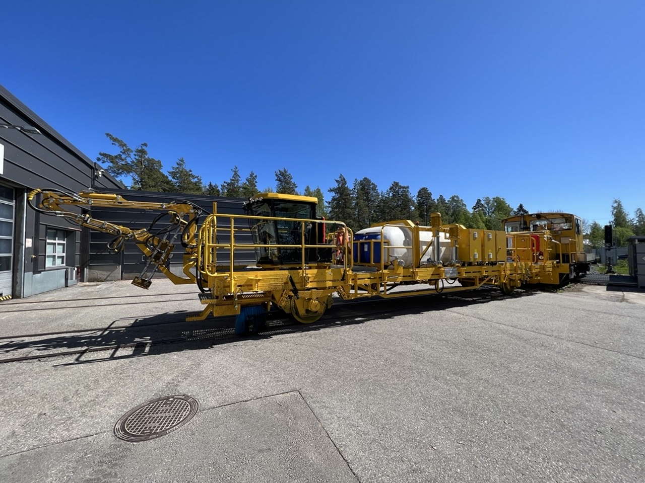 Metro Tunnel Cleaning Wagon