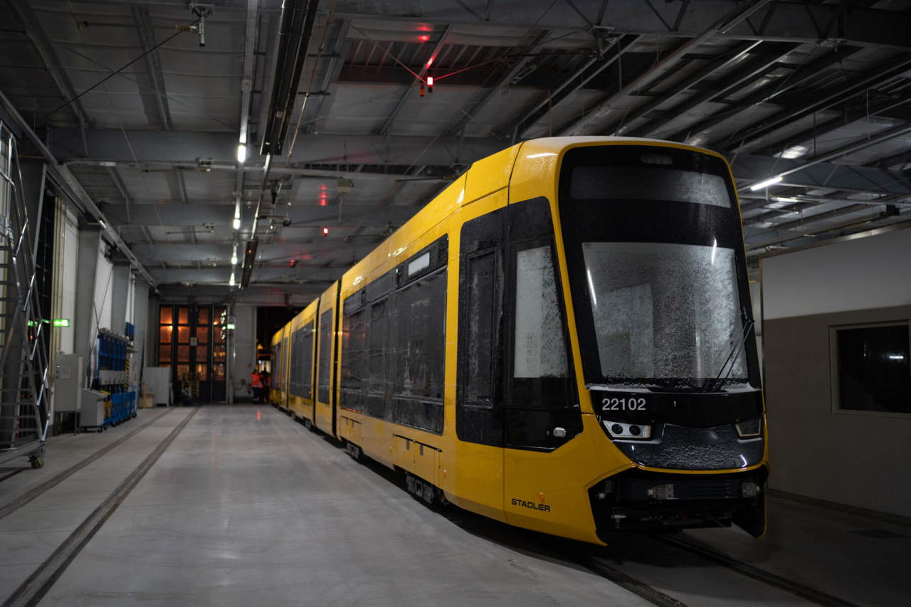 First TINA tram of the latest generation delivered to Darmstadt