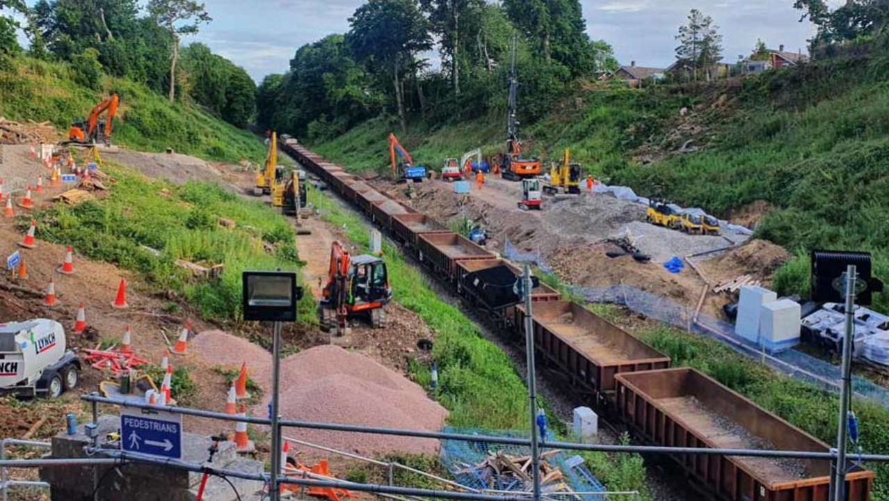 Fareham tunnel cutting