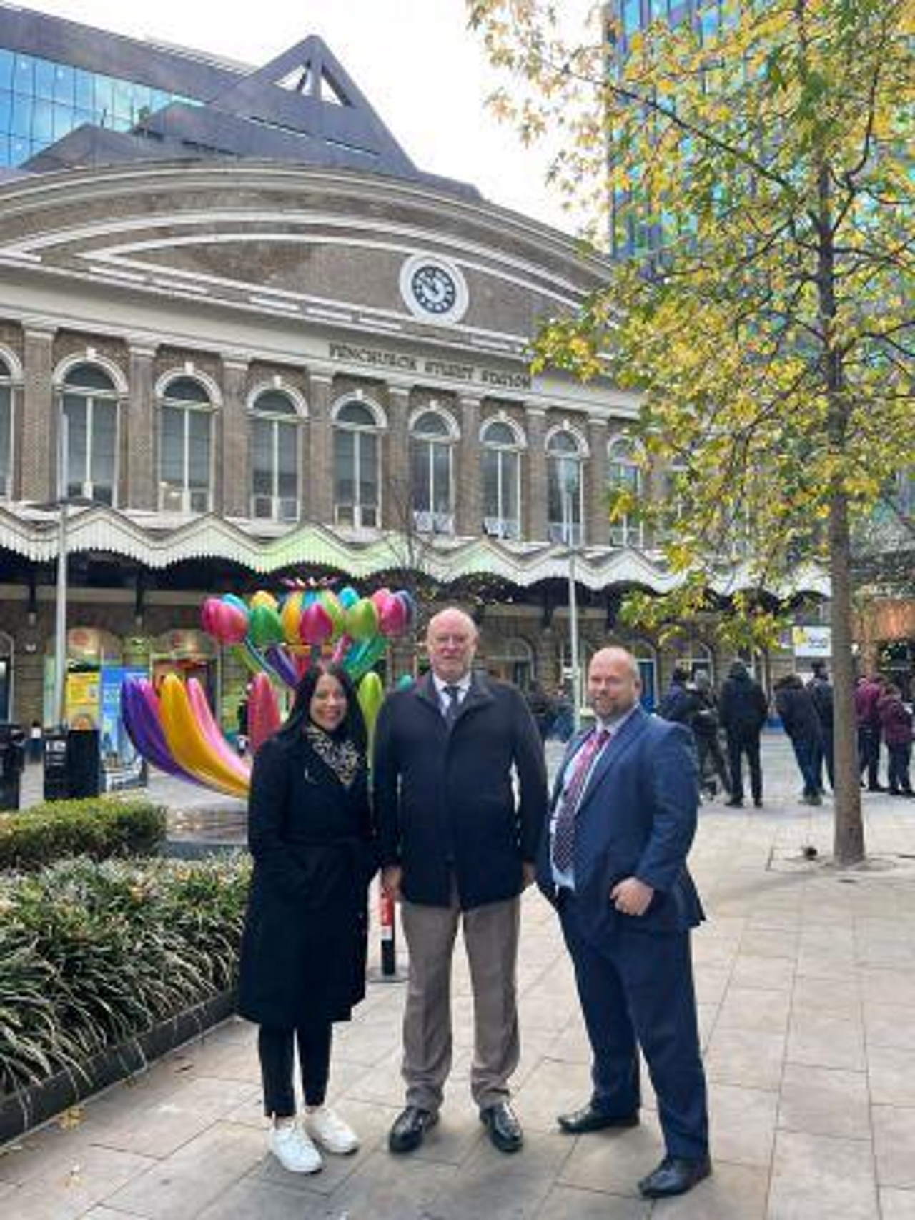 Jo Youle, CEO of Missing People, Dave King Crime Reduction Officer and Community Relations Adviser British Transport Police, and c2c Head of Revenue Protection & Security Iain Palmer