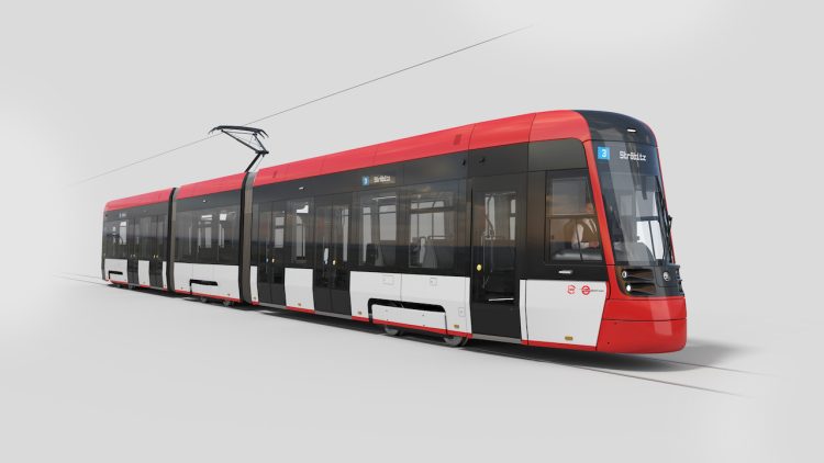 Škoda ForCity Plus for Cottbus - visualization