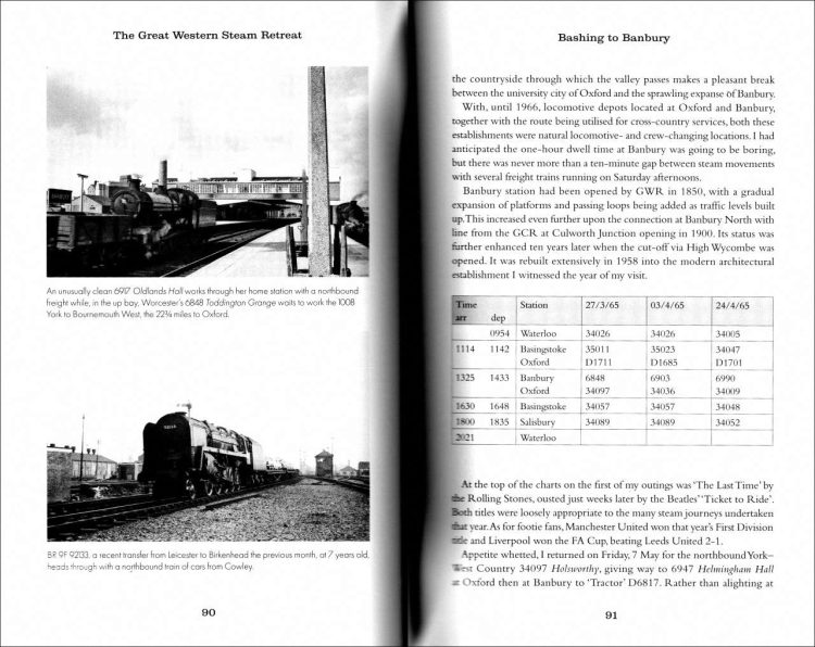 The Great Western Steam Retreat 90-91