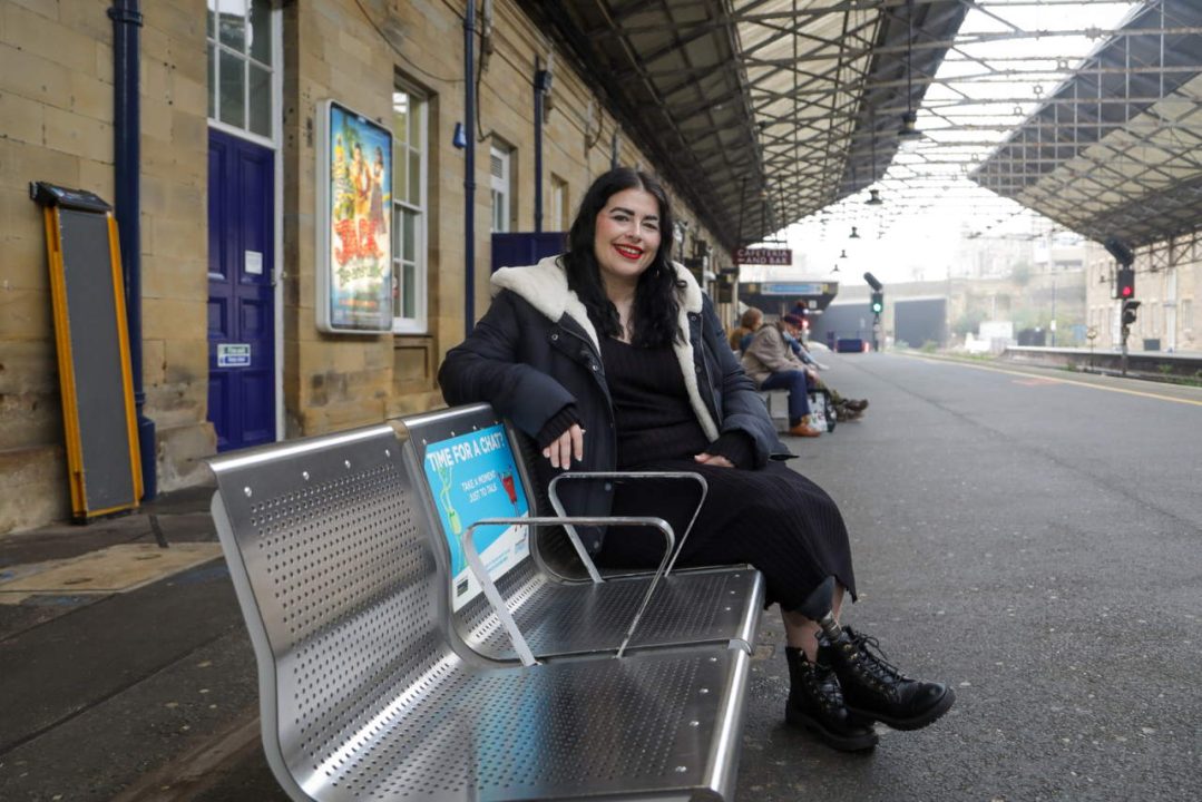 TransPennine Express Chatty Benches Picture: Jason Lock Further info:  Alex Duckett 07792829844 alex@wentworthpr.com Wentworth PR Full credit always required as stated in T&C's. PR and Press release use only, no further reproduction without prior permission. Picture © Jason Lock  +44 (0) 7889 152747 +44 (0) 161 431 4012 info@jasonlock.co.uk www.jasonlock.co.uk