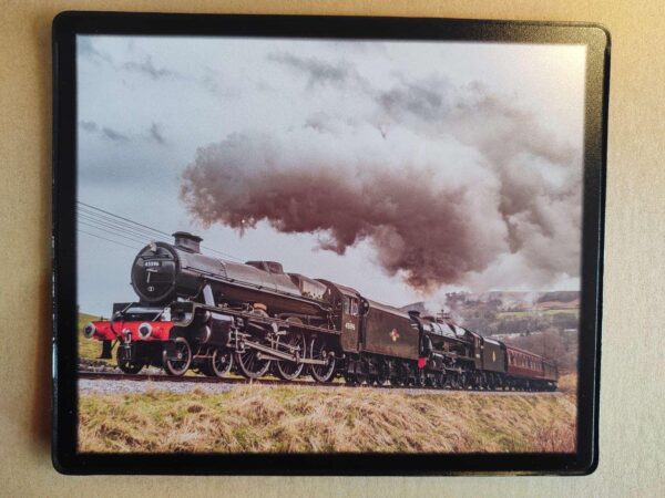 45596 Bahamas and 46100 Royal Scot head to Oakworth, Keighley and Worth Valley Railway