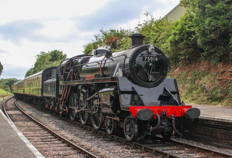 British Railways Standard class 4 4-6-0 No. 75014 Braveheart