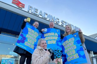 Great Western Railway And Network Rail Partner With Samaritans For ‘Blueming Marvellous Monday’