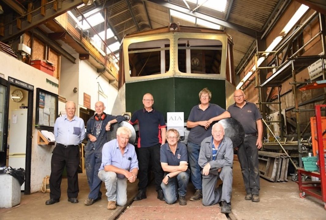 Restoration of the Great Western Railway Diesel Railcar W20 takes an ...