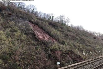 Landslip on Newport to Gloucester line highlights need for resilience