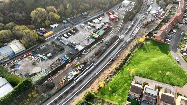 The site of the new Morley station