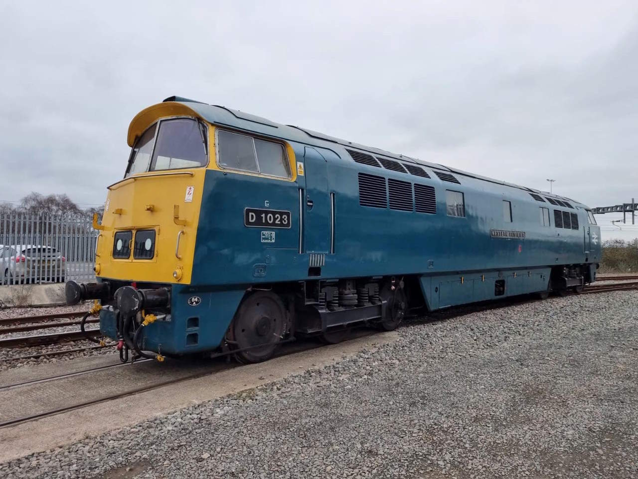 Western Fusilier at Dicot Railway Centre