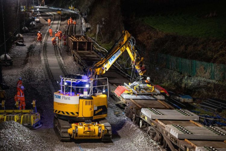 Work at Morley station - Christmas 2022