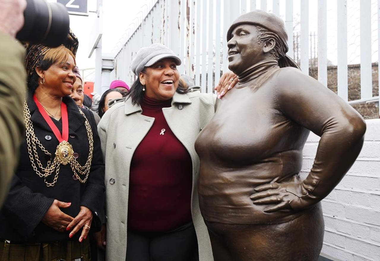 History repeats itself as Brixton woman turns bronze for second time