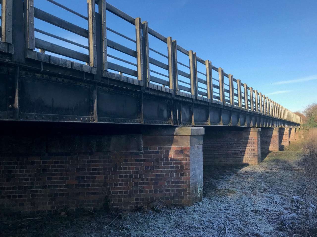 Bridge 13 on the Northampton & Lamport Railway