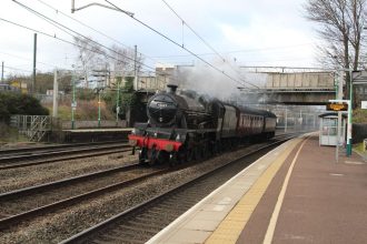 Steam locomotive to visit Cheltenham Spa and Worcester this Saturday