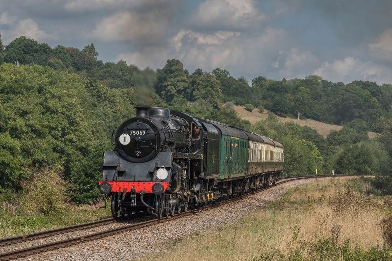 75069 on the Spa Valley Railway