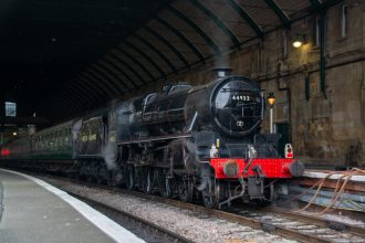 POSTPONED: Steam locomotive 44932 to visit North Wales this Tuesday