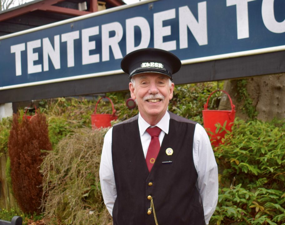 Geoff Colvin, KESR Chief Stationmaster