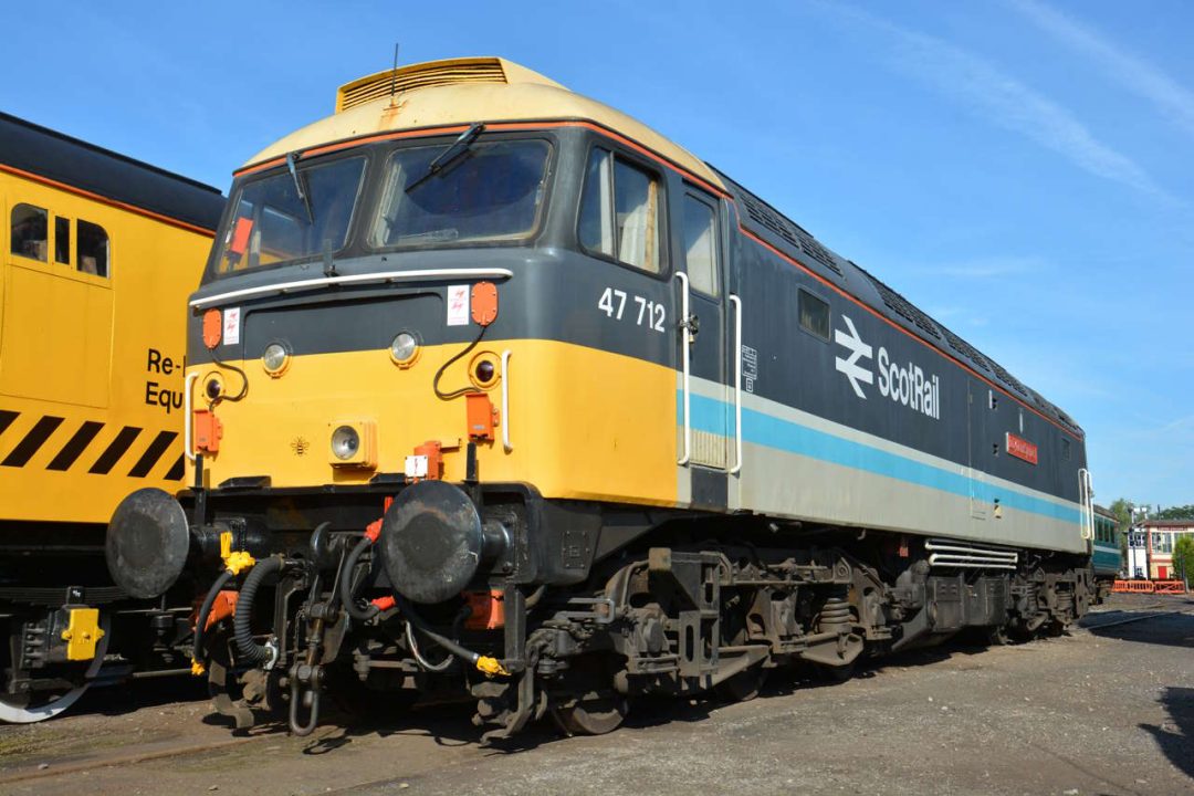 Locomotive 47712 'Lady Diana Spencer'.