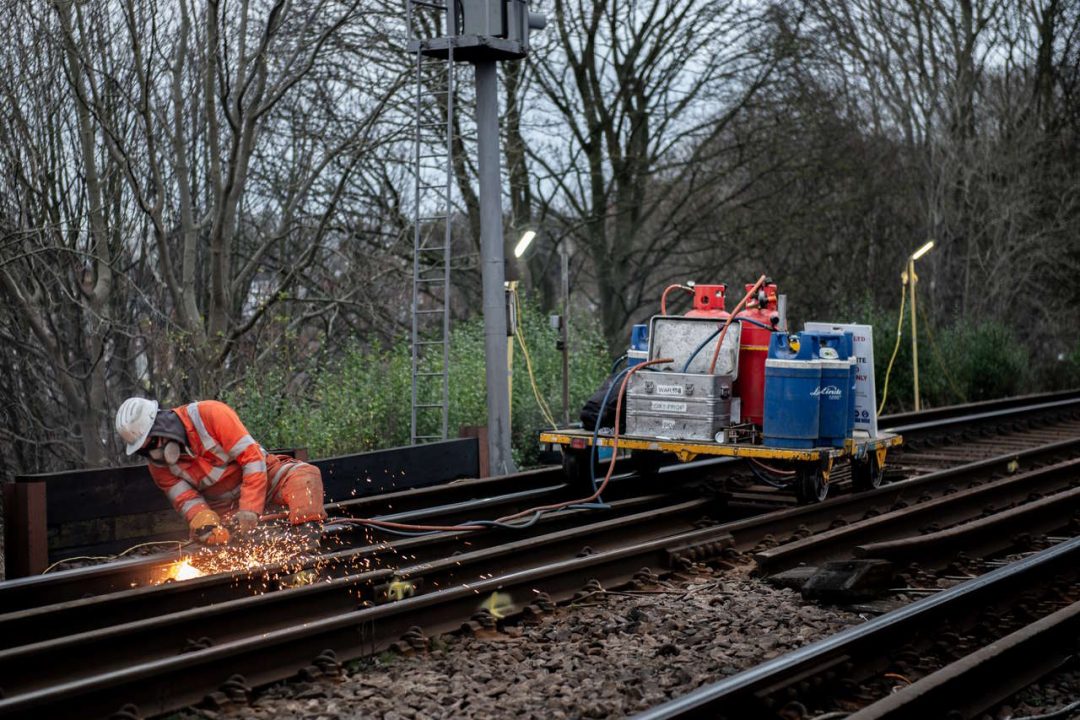 New track being installed near Durham