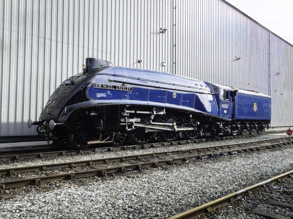 Sir Nigel Gresley at Crewe