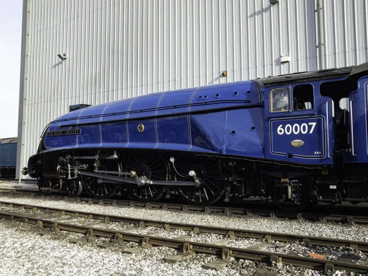 Sir Nigel Gresley at Crewe