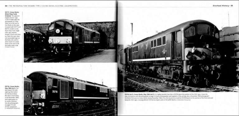 Book Review: The Metropolitan-Vickers Type 2 Co-Bo Diesel-Electric ...