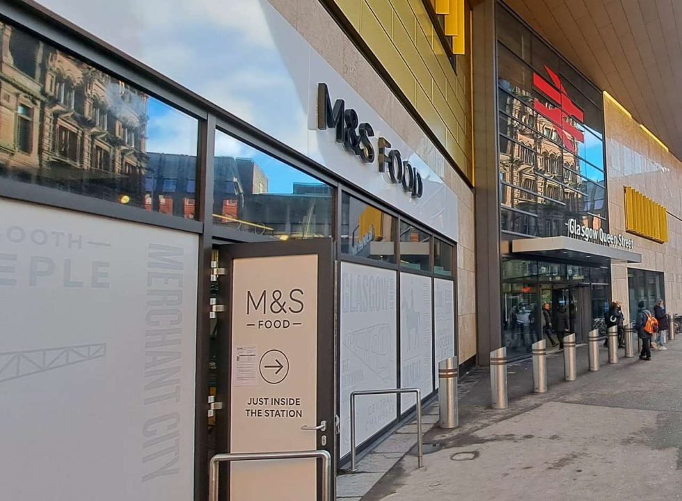 Marks and Spencer Store at Glasgow Queen Street