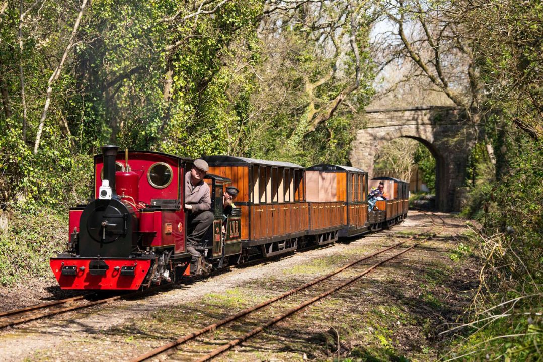 Steam on the Lappa Valley Railway