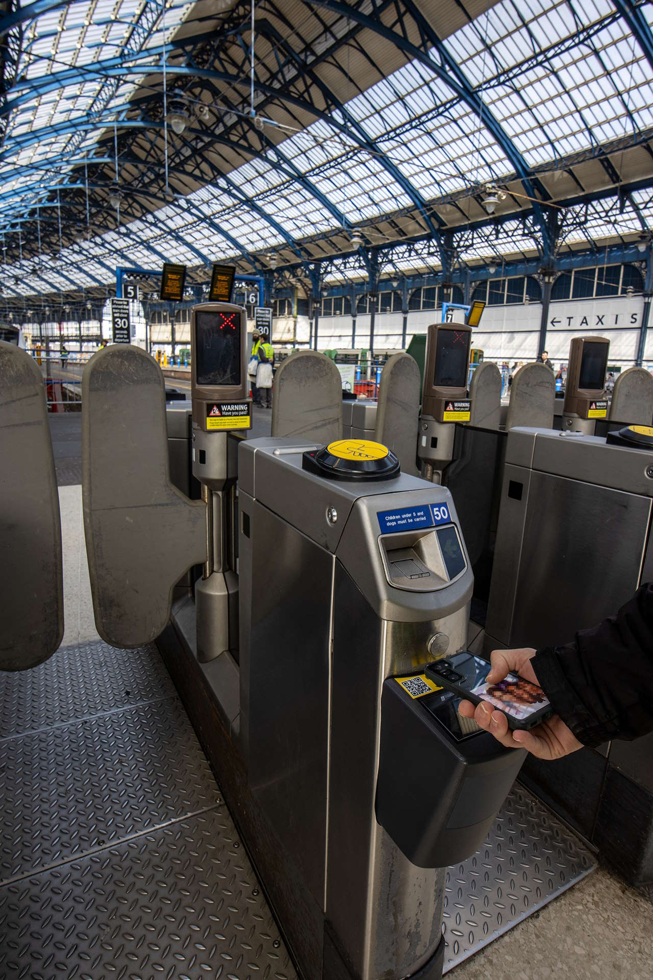 Barcode readers at Brighton 2